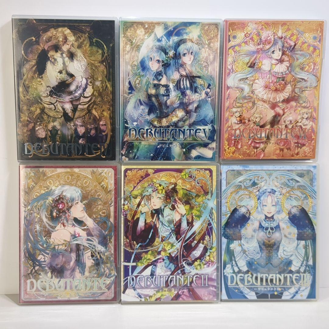 

[USED] DEBUTANTS Keshi Studio Vocaloid P Vocaloid CD 1-6 sets