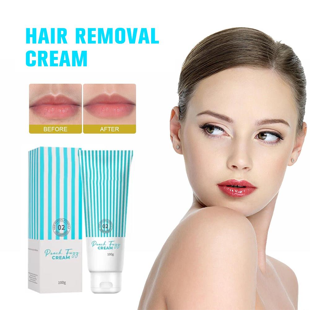 100g Skinetic Peach Fuzz Hair Removal Cream, Peach For Women New Remover Face Fuzz