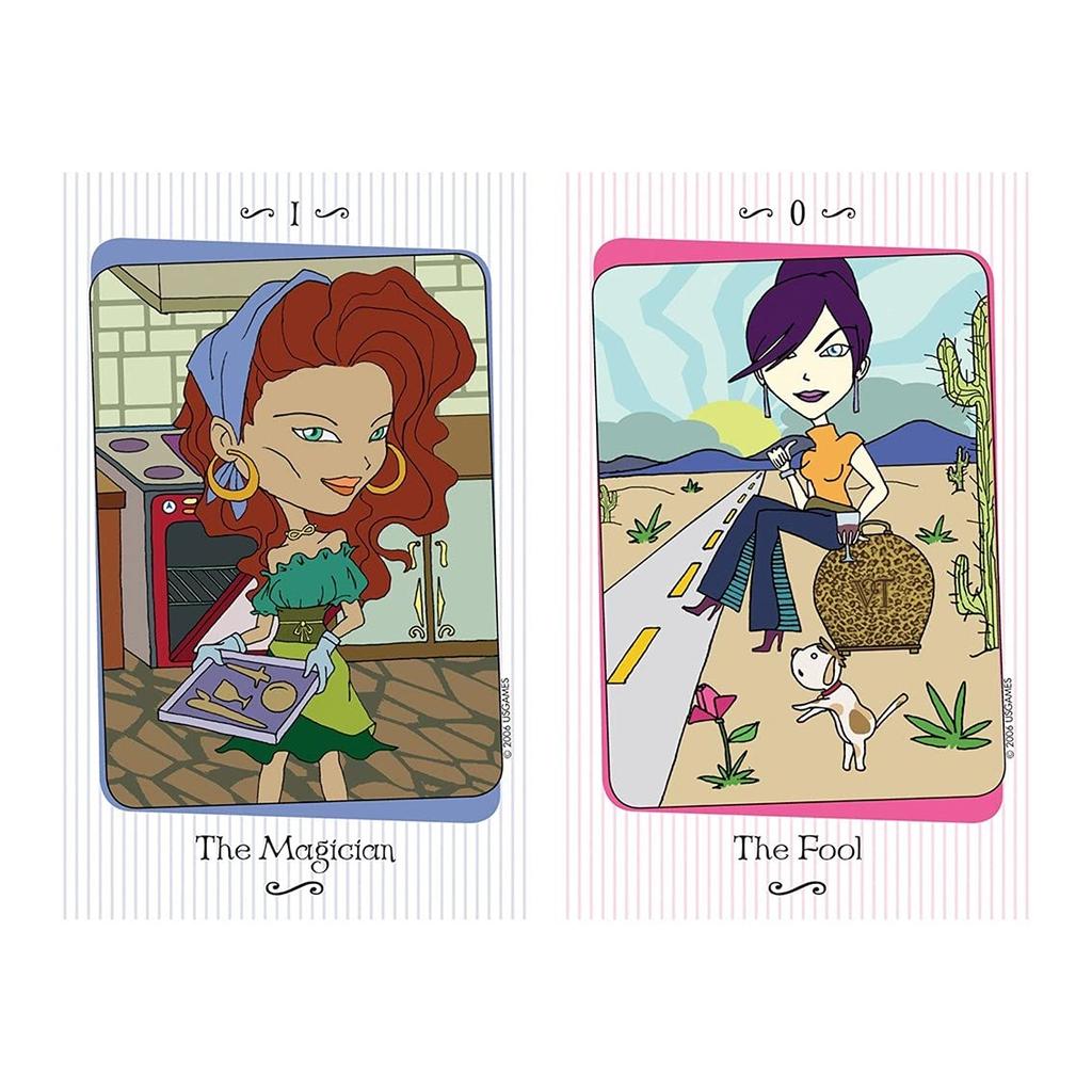 Kancharo Tarot Card Set Includes Japanese Tarot Card Instructions Pouch 78-Card [Vanessa Tarot] & (Authentic)