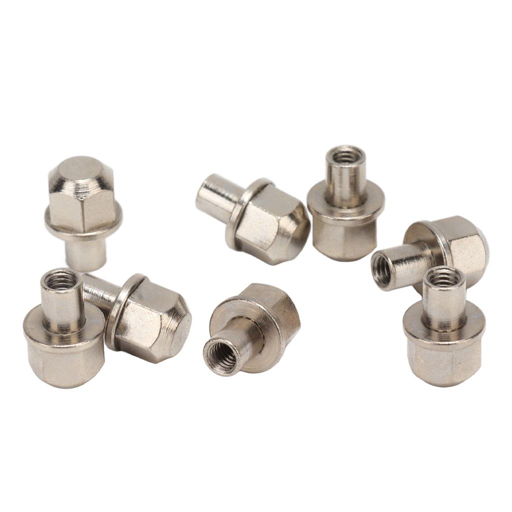 8Pcs RC Hex Wheel Hub Nut Universal 12mm Drive Adaptor Extension Column Stainless Steel
