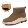 Fashion AIYUQI Snow Boots Women Sheepskin Fur Integration Thick Wool Warm Winter Boots Women Genuine Leather Anti-slip Women Booties