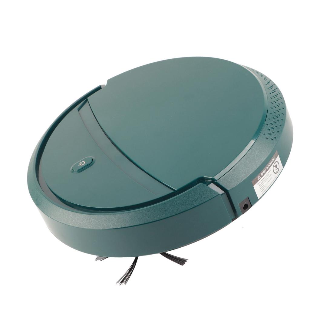 3 In 1 Smart Sweeper Automatic Small Timing Vacuum Cleaner USB Charging for Home UseGreen
