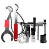 Durable Carbon Steel Bicycle Repair Tool Set Bottom Bracket Remover Chain Cutter Crank Puller Maintenance Kit
