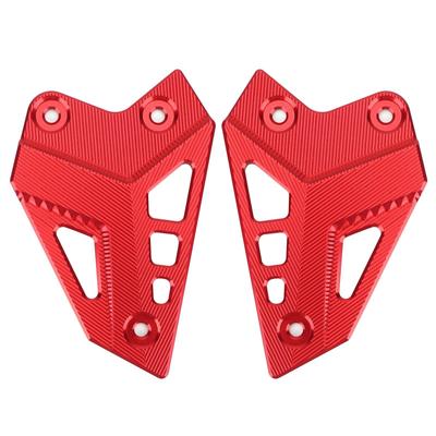 Set Pedane Poggiapiedi Piastre Tacco Protezioni Adatte per Kawasaki Z900 2017-2021