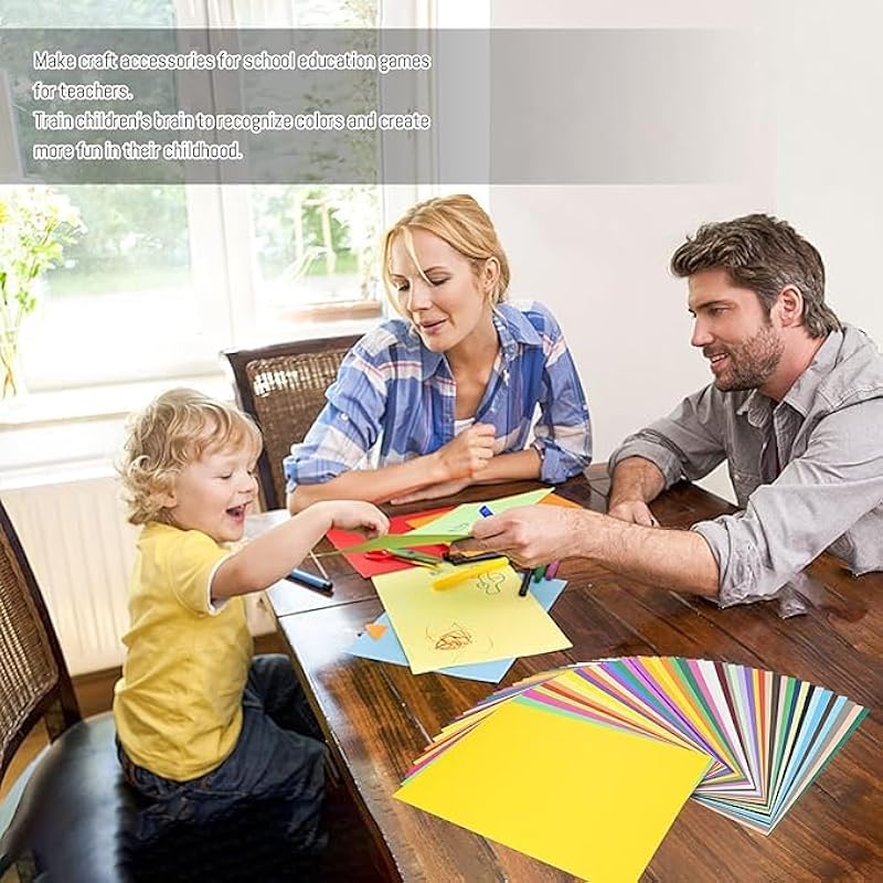 Eclet A4 50 Coloured Sheets (5 Sheets 10 Each Color) Copy Printing/Art And Craft Paper Double Sided Colouredoffice Stati