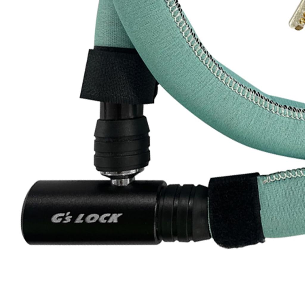 GORIN Bicycle Neoprene Cover Wire Lock COVER WIRE Celeste Includes 3 Spare X Soft Material To Prevent Waterproof Fabric To Resist Compatible with