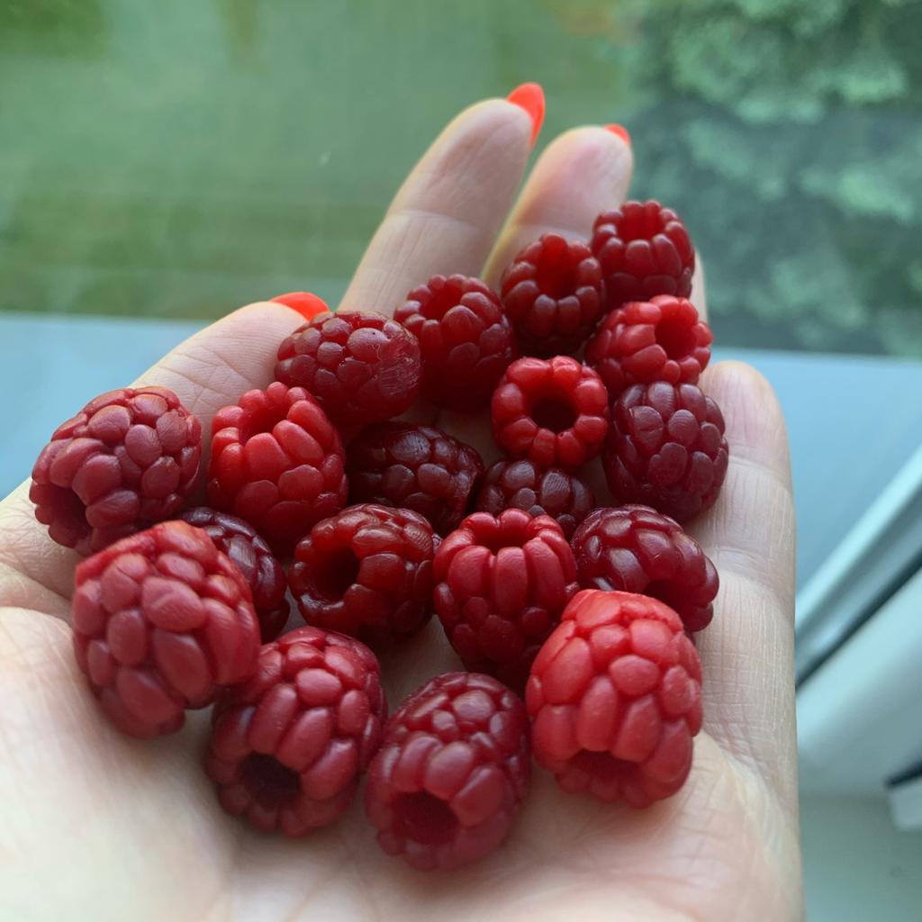 Blåbær bringebær silikonform 3D-simulering Frukt DIY Sjokoladebaking Kakeformer Håndlaget håndverksutstyr Kakedekor