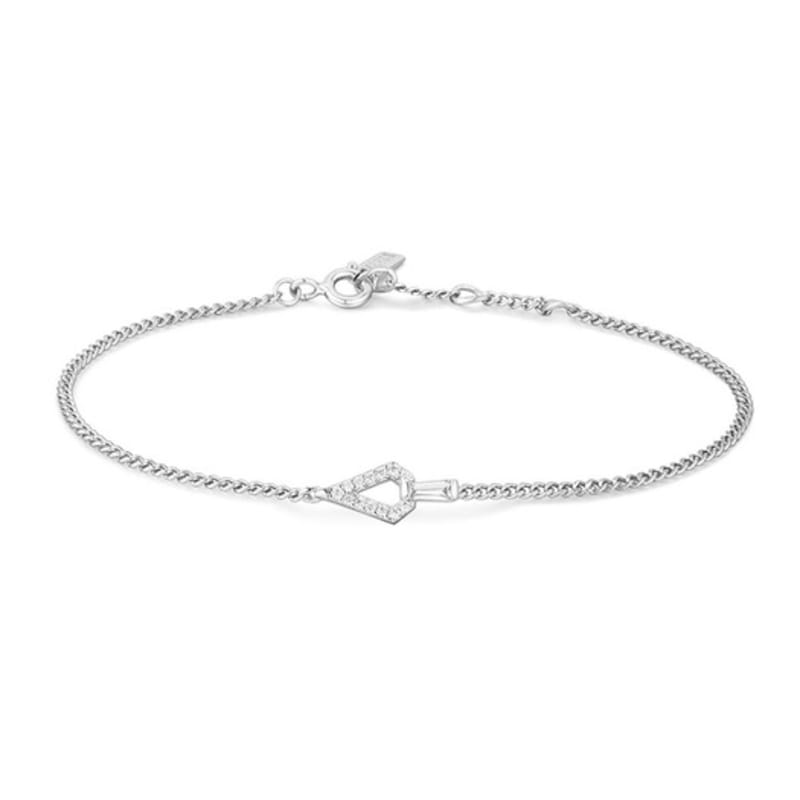 ANIA HAIE Triangle Kiss 925 Silver Bracelet B059-01H