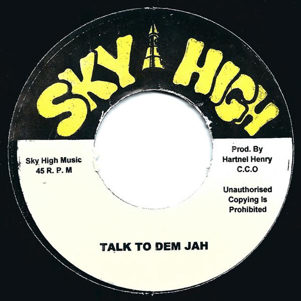 7inch Record ERROL "FLABBA" HOLT - Talk To Dem Jah NONE Sky High Jamaica Reggae, Ska & Dub Used