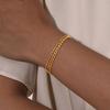 Layered Stacking Bracelet Bracelets for Women,Stainless Steel Hammer Olive Bead Snake Chain Bracelets,Fashion Jewelry Gift