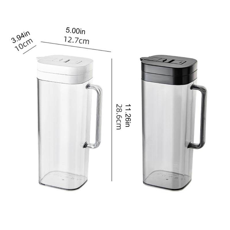 Mehrzweck-Wasserkrüge für den Heimgebrauch, Kaltwasserkessel, Getränkebehälter, Wasserkrüge mit großem Fassungsvermögen und Griff, einfach zu bedienen