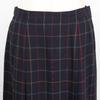Burberrys Shirt & Skirt setup check vintage black/hair Women Used