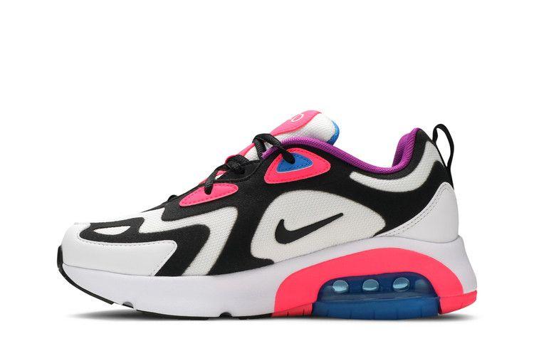 Kids' Sneakers Nike Air Max 200 White Hyper Pink Black (GS) White/Hyper Pink-Photo Blue-Black