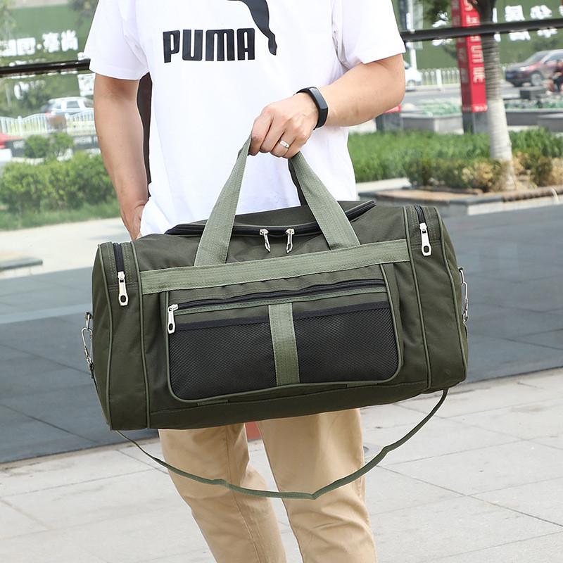 Large Capacity Foldable Travel Bag For Men And Women Waterproof Oxford Fabric Design