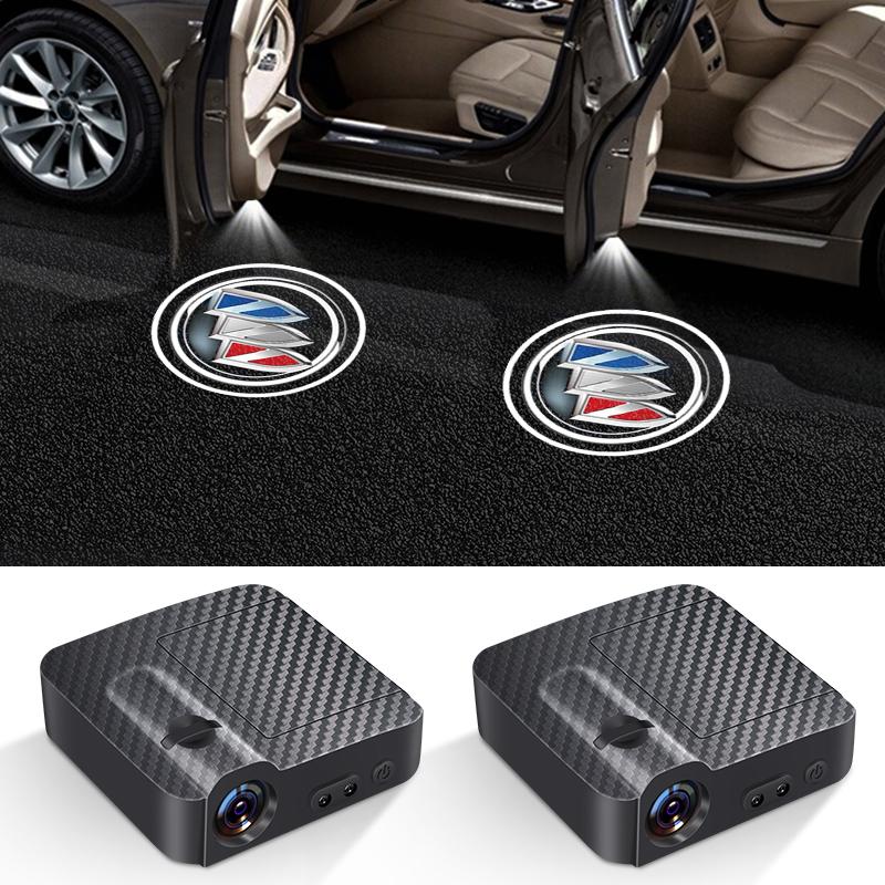 Led logo Car Door Welcome Light For Buick Century Excelle XT Envision Excelle GT Verano Regal LaCrosse Park Avenue Envista GL8