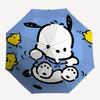 1pc Pochacco Automatic Opening/Closing Umbrella with Foldable Design - Outdoor for Fans, Travelers, Everyday Use - Perfect Gift for Festivals.K061