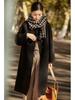 Plus Size Women's Mid-Length Wool Coat: 2025 Autumn/Winter New Loose Double-Faced Overcoat