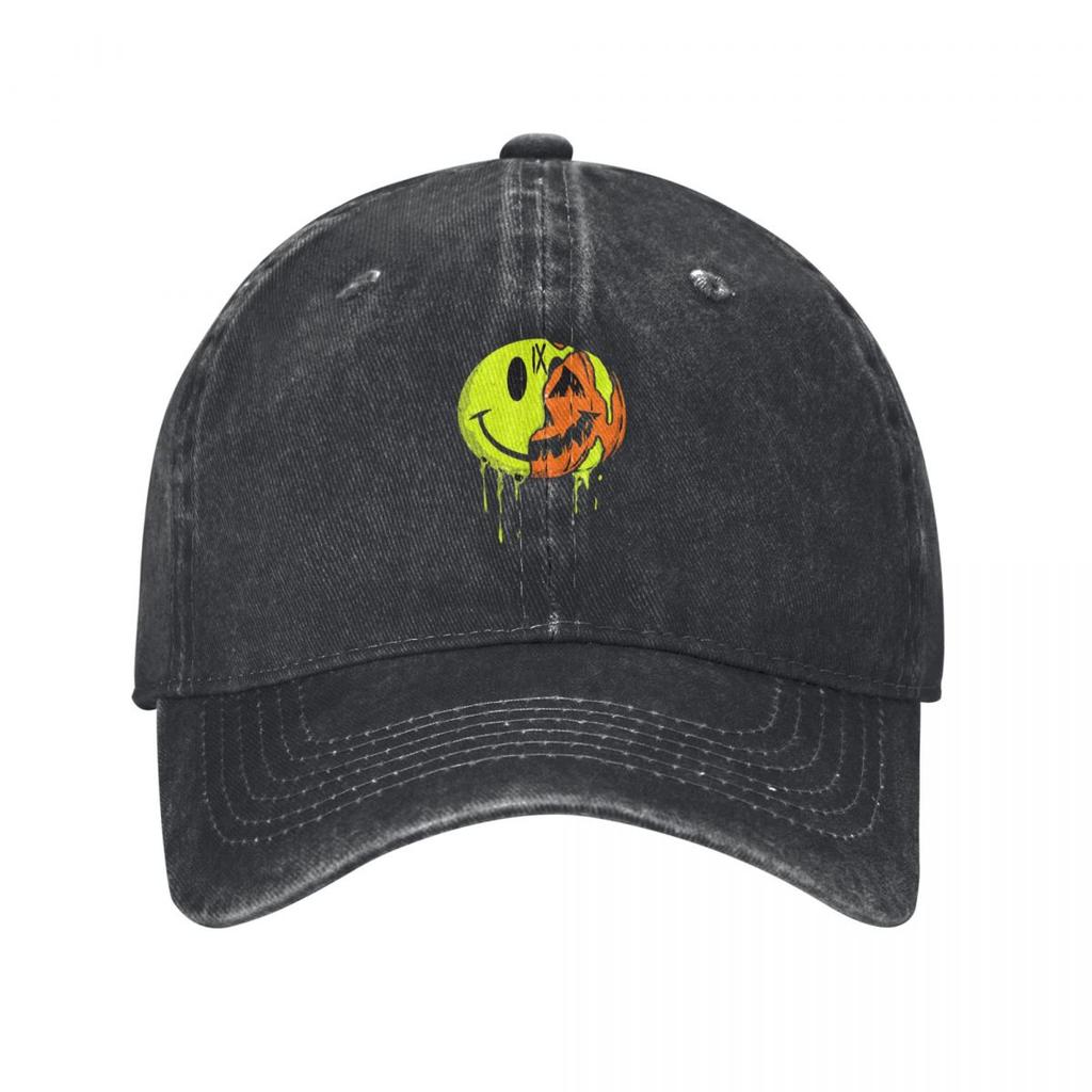 glossy smile Baseball Cap Rave Bobble Hat Hat Unisex Golf Cap Womens Golf Wear Unisexs