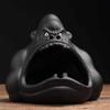 Ceramic Cartoon Gorilla Orangutan Ashtray Creative Gorilla Ashtrays Home Anti-flying Ash Ornament Smoking Accessories Decoration