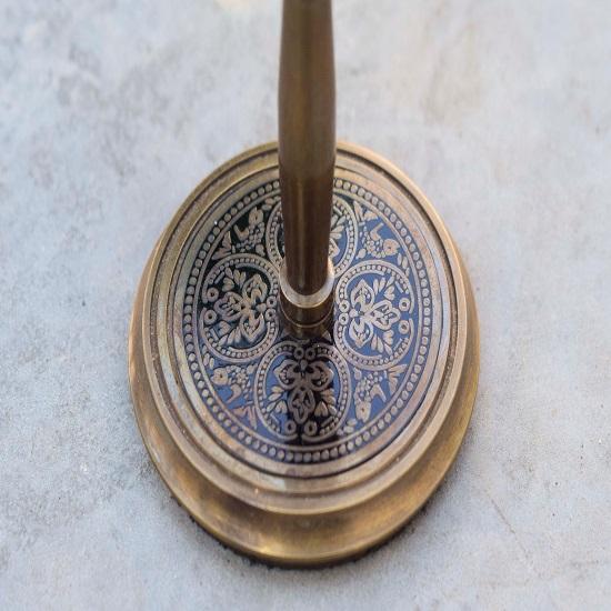 Tischuhr aus Messing, Schreibtischuhr, gravierte Uhr, Ruhestandsgeschenk, Einweihungsgeschenk