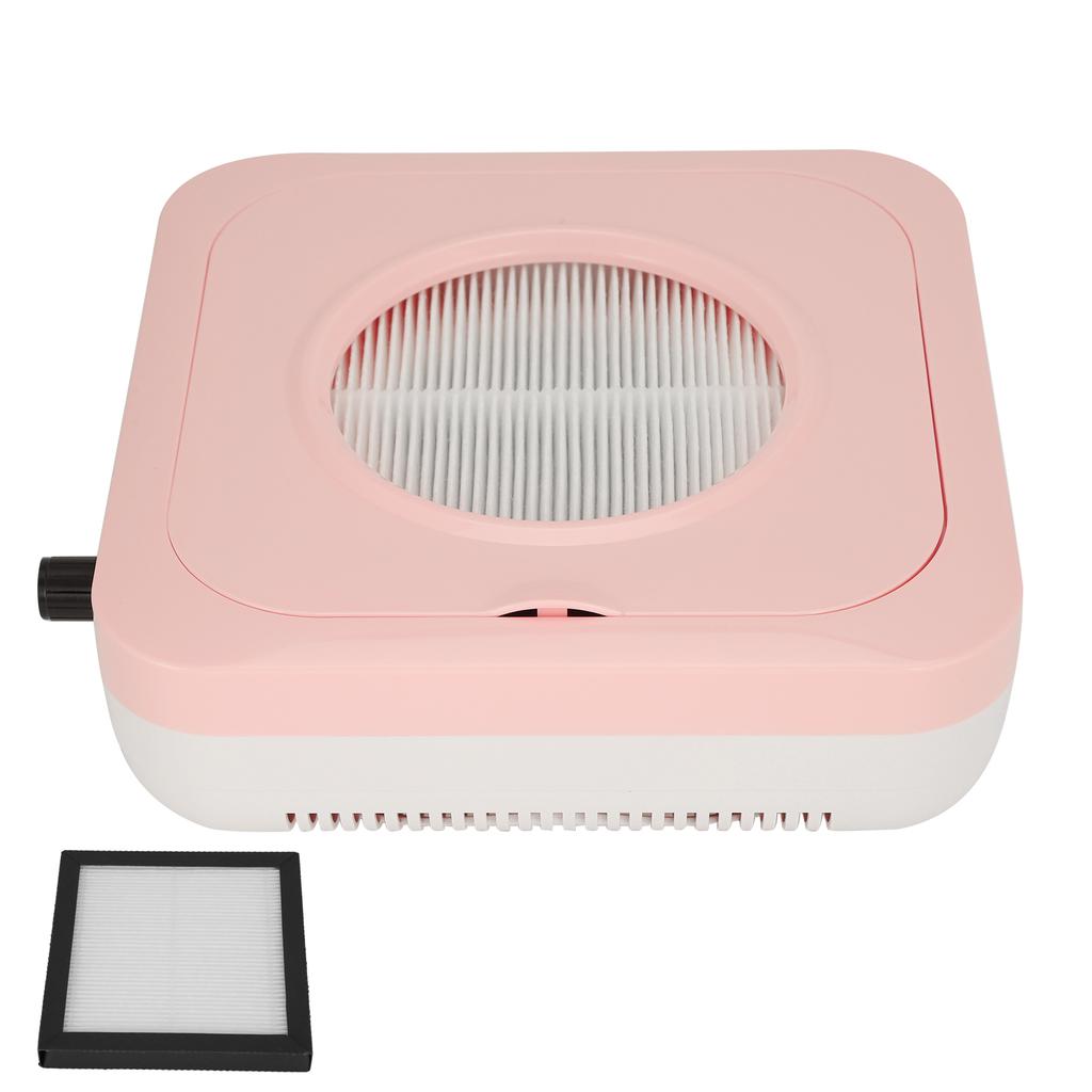 80W Nail Dust Collector Powerful Suction Nail Dust Vacuum Machine With Filter (100‑240V)US Plug