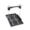 Car Battery Tray Bracket Storage Battery Holder Recessed Slots Design Stable Battery Tray Holder for Rvs Cars