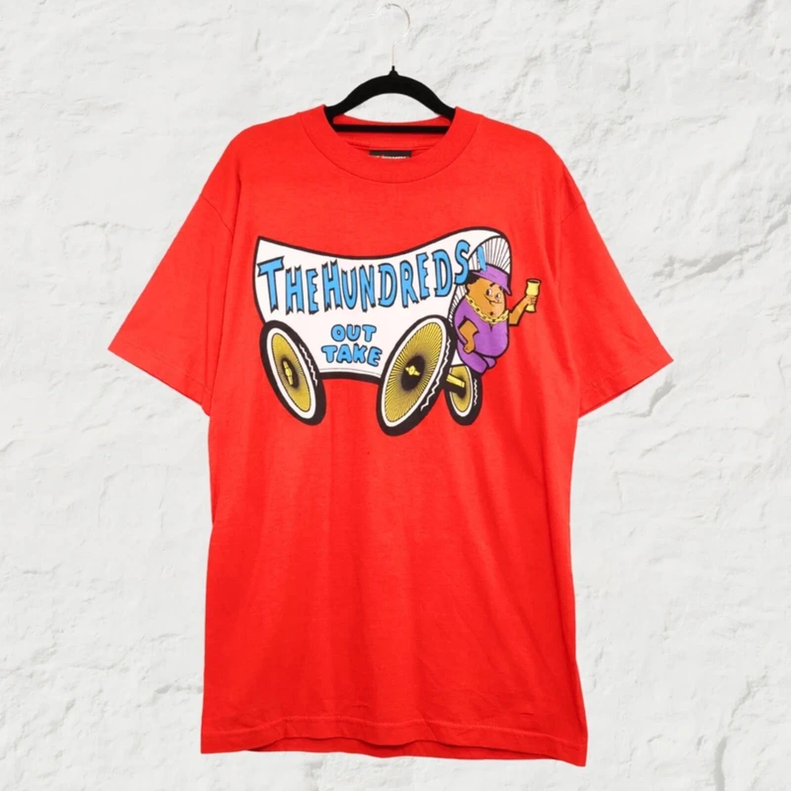 The Hundreds Outtake Graphic T-Shirt – Red – Size M – Streetwear S
