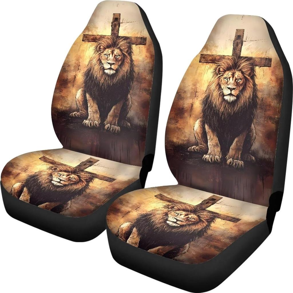 Talayituse Boho Dragonfly Print Car Seat Covers Set of 2, Breathable Front Bucket Seats Protector Auto Interior Accessories Decor Universal for Truck