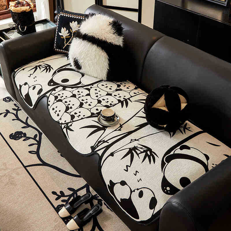 Creative And Fashionable Sofa Cushion  New Four-Season Light Luxury High-End Seat Cushion Non-Slip Sofa Cover Cover Cloth Towel