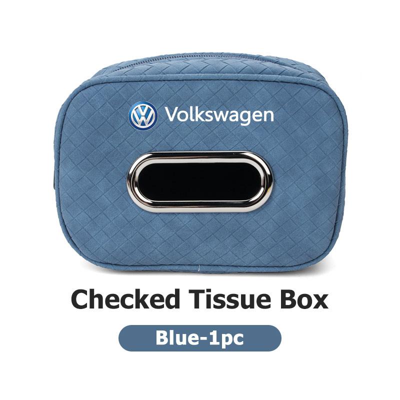 Car Paper Towel Bag Back Rest Hanging Tissue Box With Fix Strap For Volkswagen VW Golf 4 5 6 7 Polo Jetta Sagitar Magotan Passat Ce9