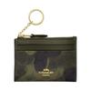 New Coated Canvas Card Holder Mini Women's Green CW871-IMXAI