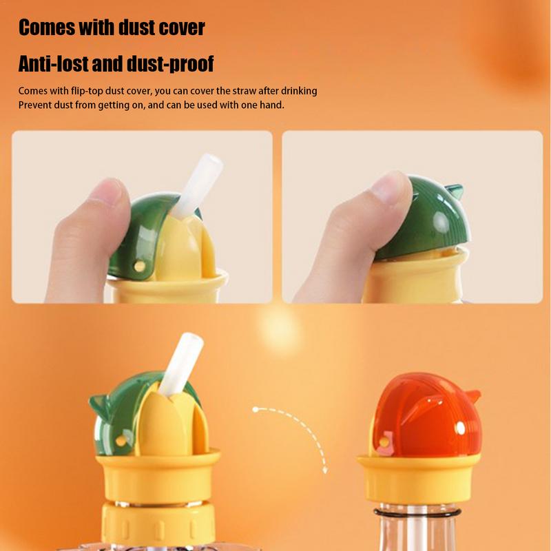 Water Bottle Top Adapter Silicone Water Bottle Adapter with Straw Water Bottle Tops for Most Standard Bottles Bottle Toppers