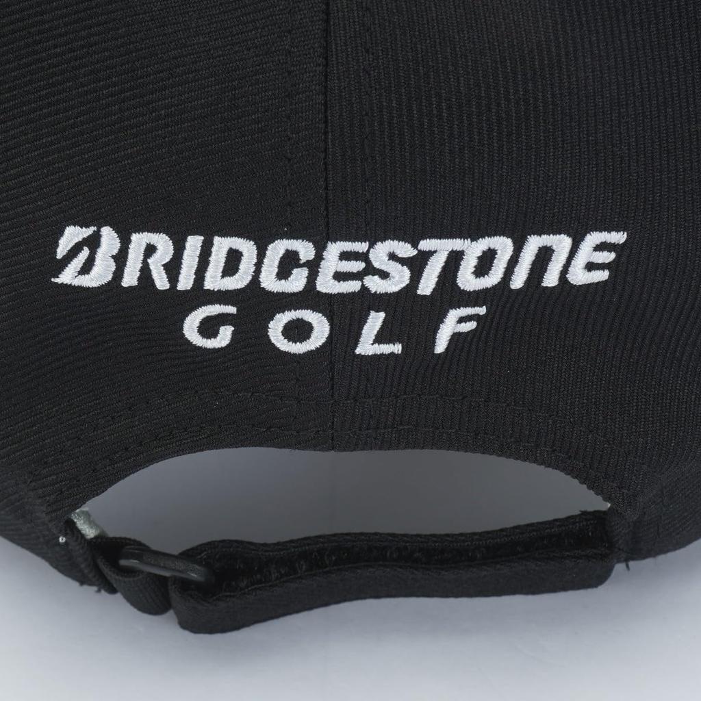 Bridgestone Golf Men's Twill Cap CPW24F, Black