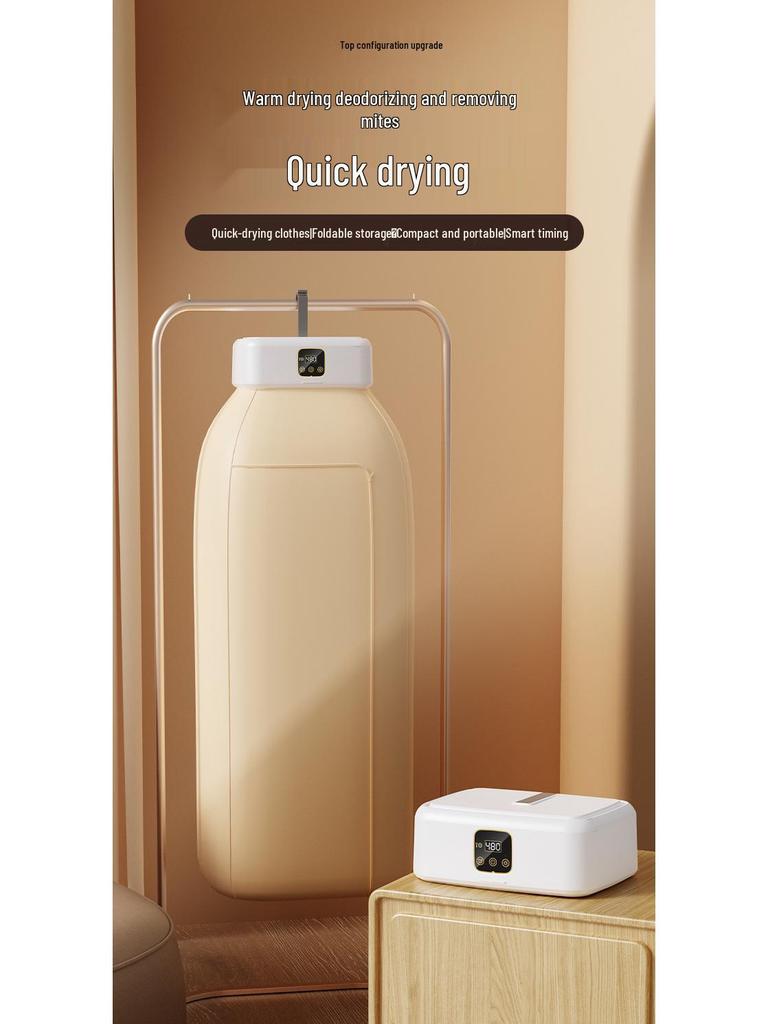 Portable Folding Clothes Dryer for Dorms & Underwear