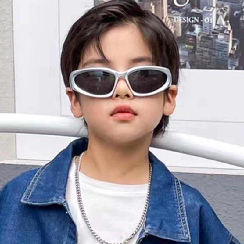 Modische Kinder-Sonnenbrille Kinder Sommer Outdoor Sonnenschutz Sonnenbrille Kinder Hip Hop Brille UV400