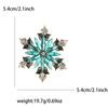 Kerst Steentjes Sneeuwvlok Broches voor Dames Unisex Winter Sneeuw Spelden Evenement Feest Nieuwe Cadeaus Decoratie Kleding Accessoires