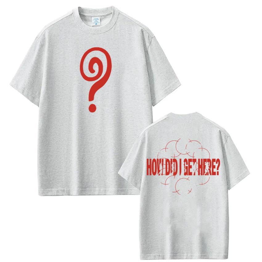 Singer Louis Tomlinson How Did I Get Here Tour 2026 Print Tshirt Unisex Women Hiphop Tshirt Loose Casual Cottonshirs Fan Gifts
