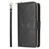 Apple iPhone 13/12 Mini Leather Case: Nine-Card Zipper Style for 14 Pro Max