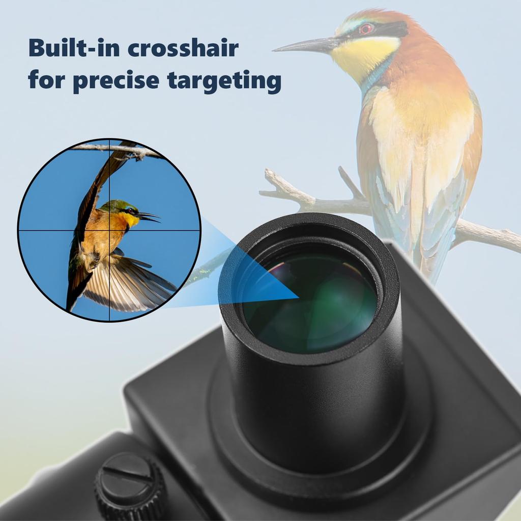 XTAHDGE Star Finder 6*30mm 90 Degree Right Angle Left and Right Reversed Image Crosshair Alloy Astronomical Accessories