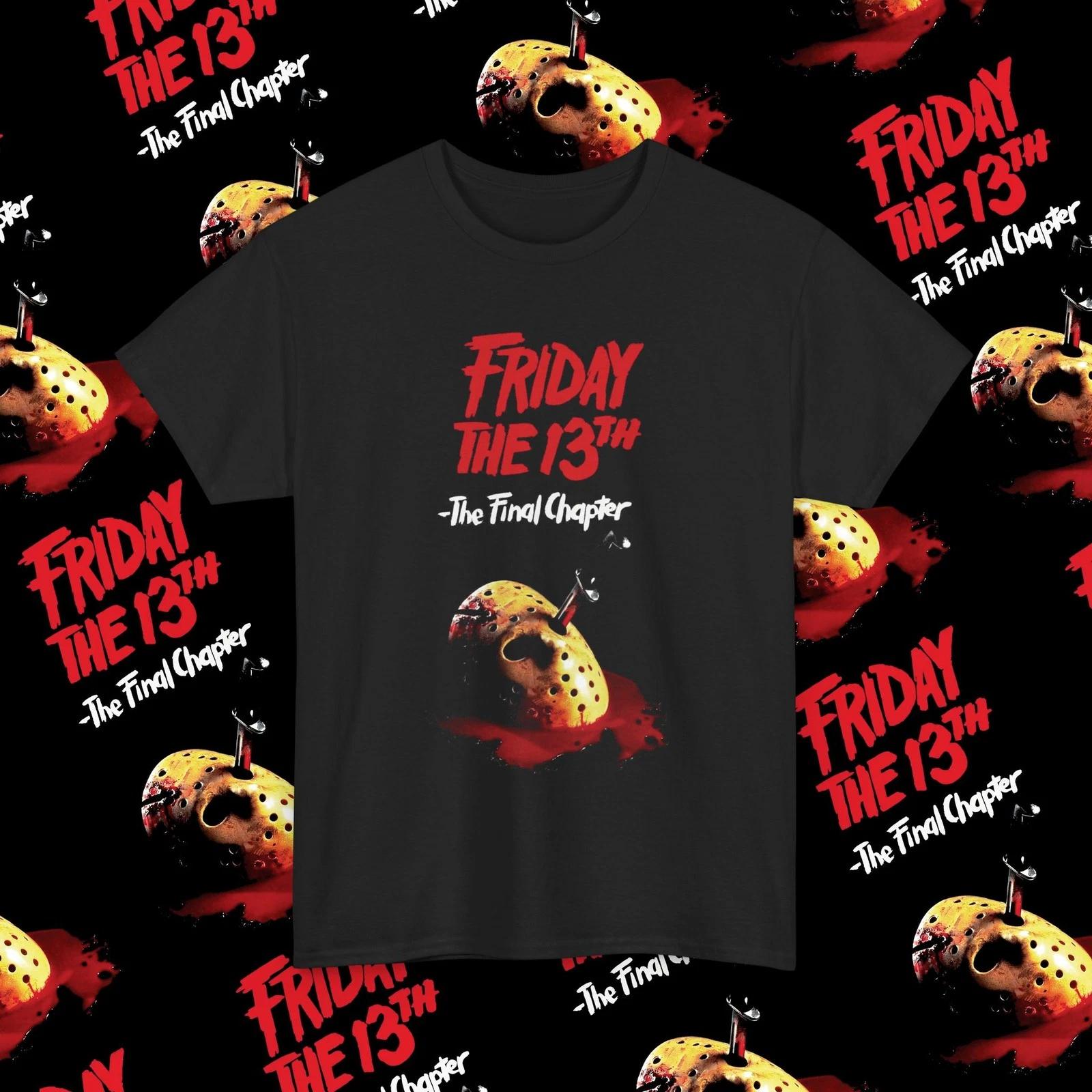 Friday the 13th: The Final Chapter Horror Movie T-Shirt, Slasher Movie Shirt 4XL