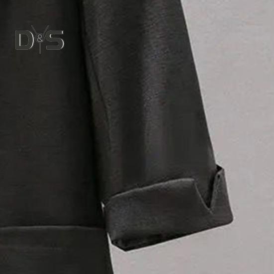 Dámský oblek Kabát Klopa 3/4 rukáv Knoflíková léga Letní sako Oblekové sako Jednobarevné Tenké Prodyšné Ležérní kabát