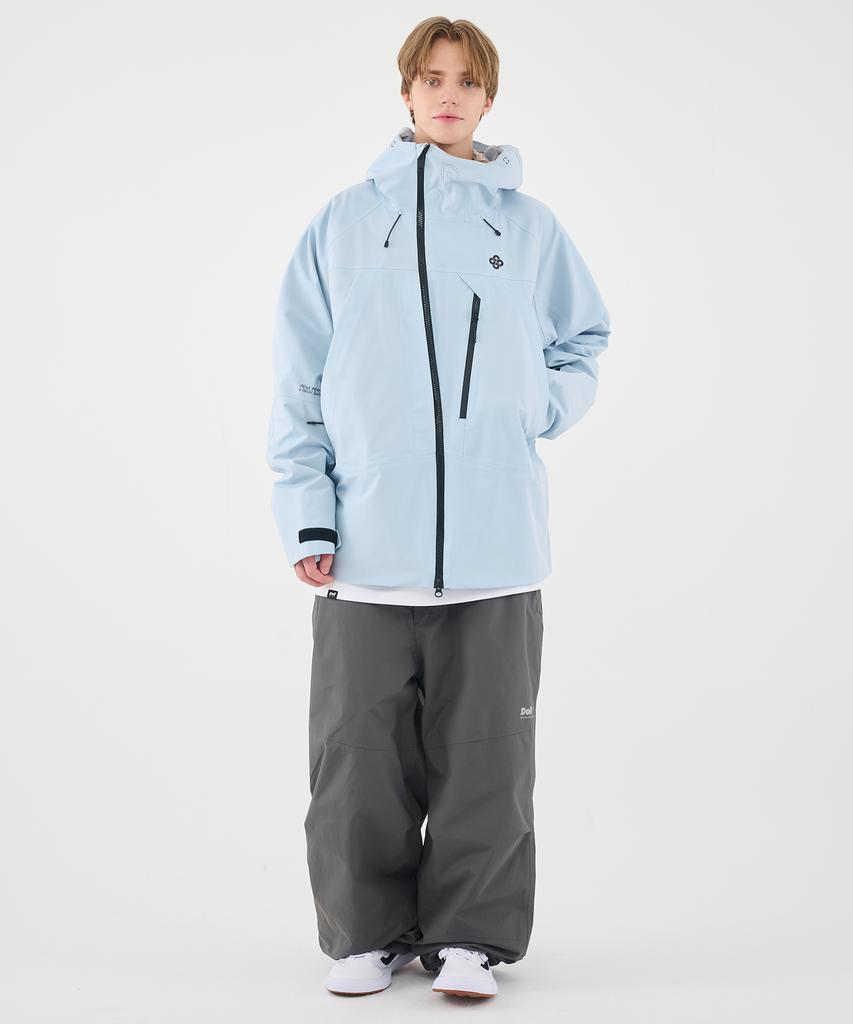 Dolauteoweeo 2526 Regular Pants Gray Unisex