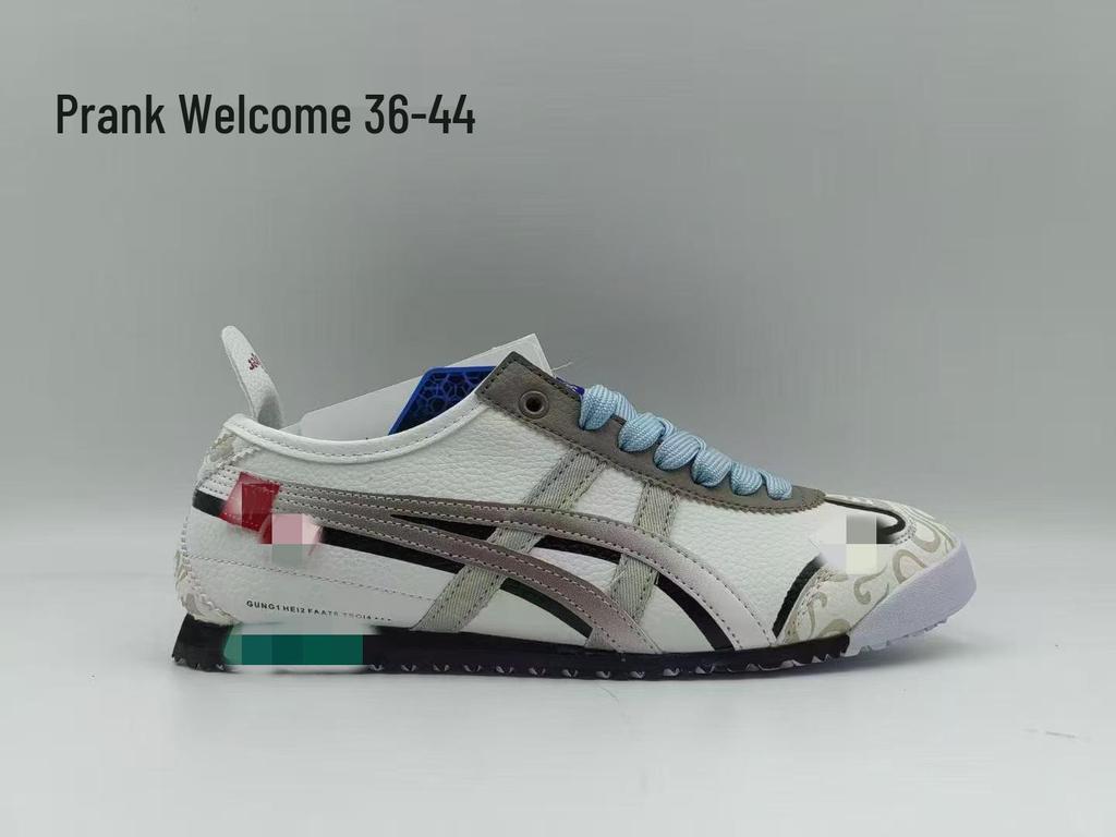 Onitsuka Tiger Panda Mischief Low-Top Canvas Sneakers for Men & Women - Free Shipping