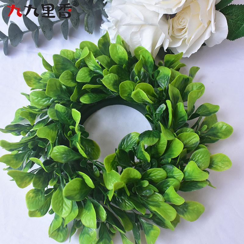 American Mini Simulation Wreath Eucalyptus Wreath Bodhi Fruit Wreath Table Party Decoration Wreath