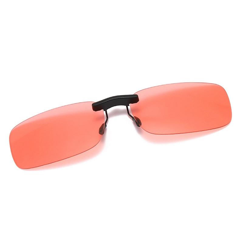 Lunettes de soleil polarisées unisexes, 1 pièce, Clip sur lunettes de conduite, Vision de jour, lentille UV400, Vision nocturne, Clip de lunettes de soleil d'équitation