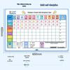 Deli Kids Self-Discipline & Habit Tracker Soft Whiteboard