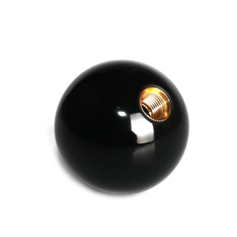 Schwarz 8 Ball Schaltknauf/Short shifter Knob Für Universal Auto Acryl SCHWARZ 8 Ball Für