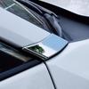 ABS Chrome / Carbon Fiber Auto Front Window Pillar A Decor Sequ Cover Trim For TOYOTA RAV4 RAV 4 XA50  - 2024 Accessories