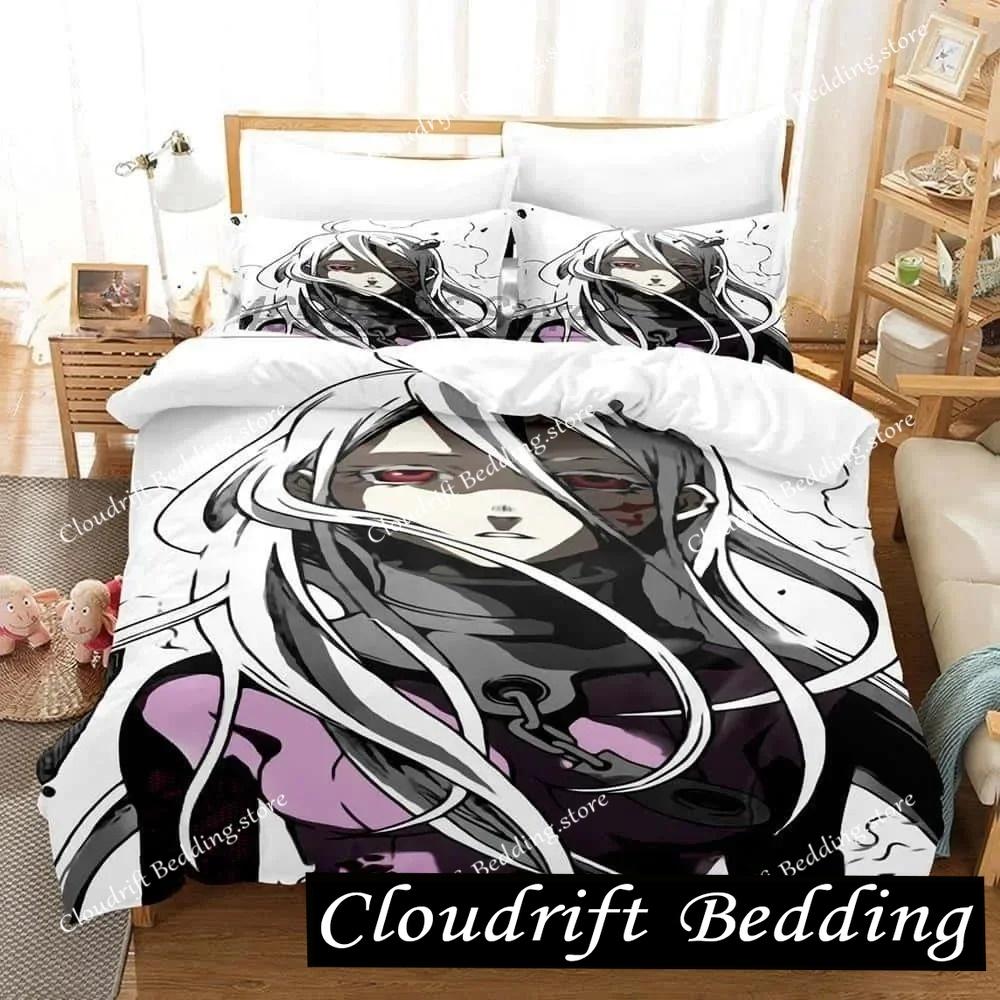 New 3D Printed Anime Deadman Wonderland Bedding Set Single Twin Full Queen King Size Bed Set Adult Kid Bedroom Duvet Cover Sets