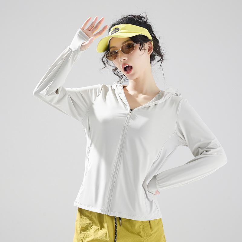 UPF100+ Ice Silk Sun Protection Clothing for Men & Women: Lightweight, Breathable, Anti-UV Summer Outdoor Wear. M